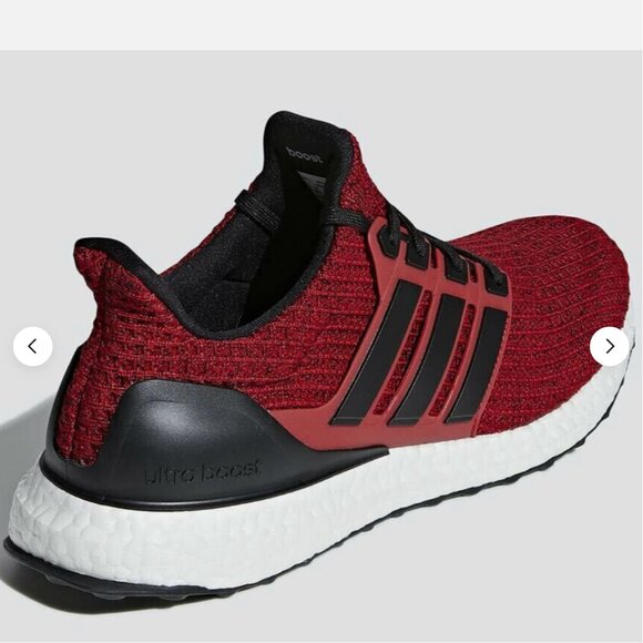 NEW Adidas Ultraboost 4.0 Power Red Core Black Size 10 US 9.5 UK 44 EUR EE3703 main image 6